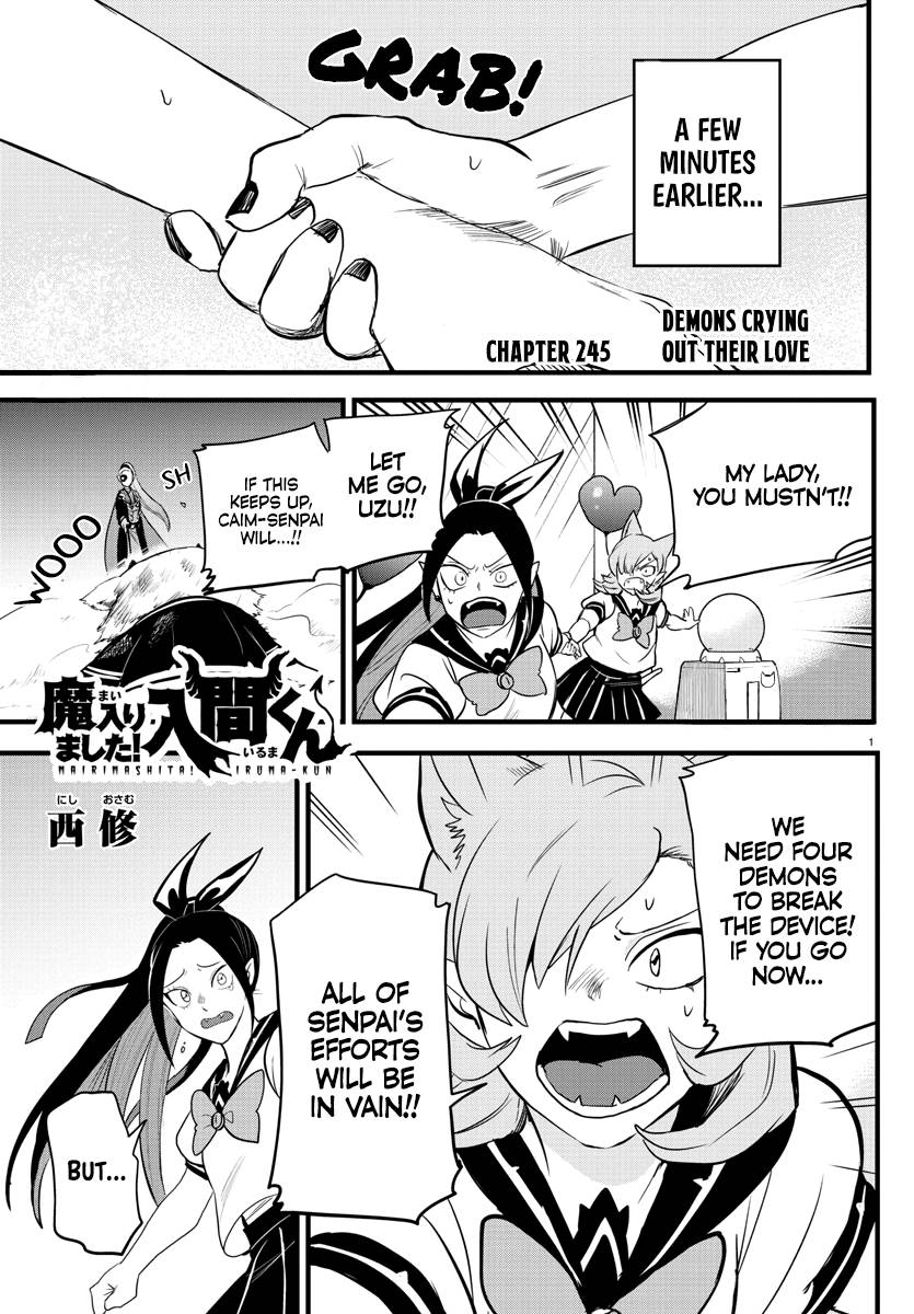 Welcome to Demon School! Iruma-kun, Chapter 245 image 01